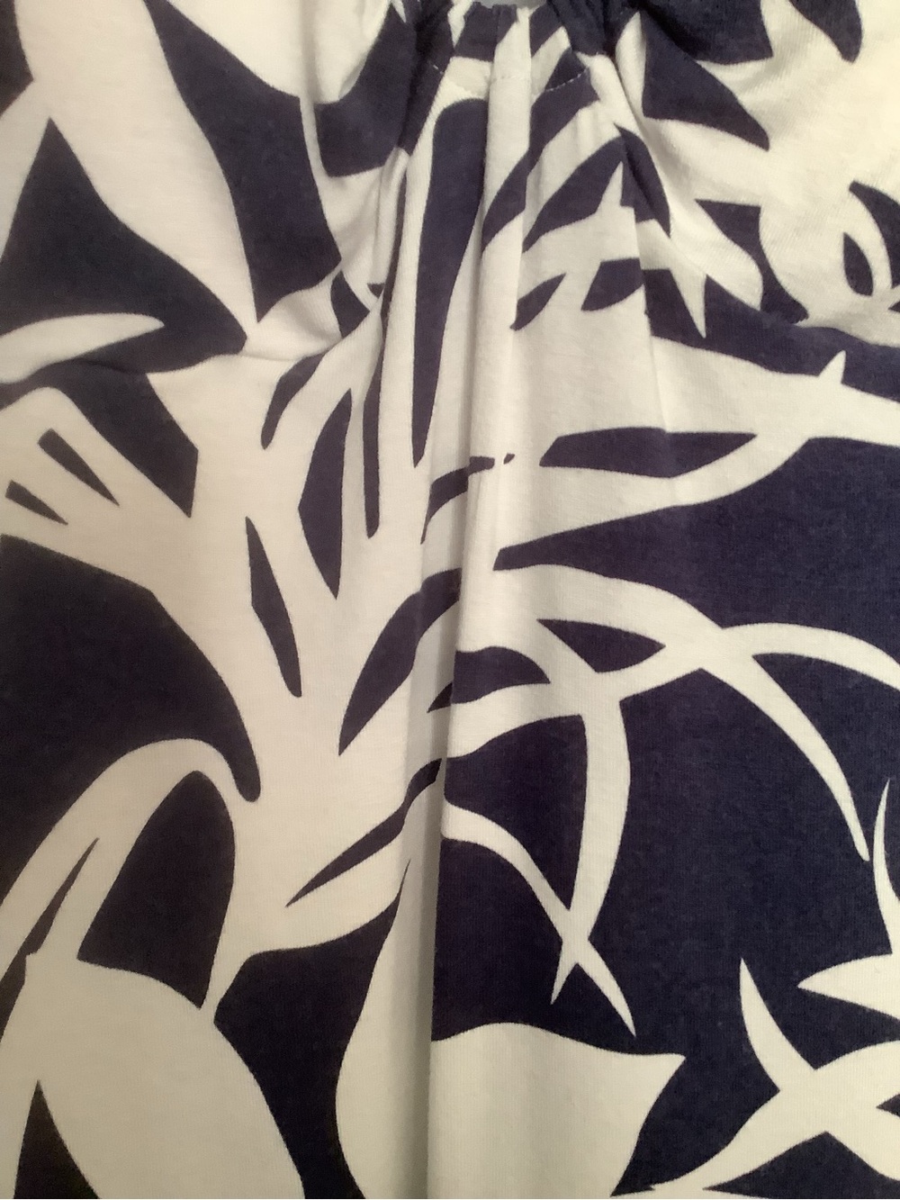 Tommy Bahama Navy and White Tropical Halter Dress Size M - Picture 8 of 14